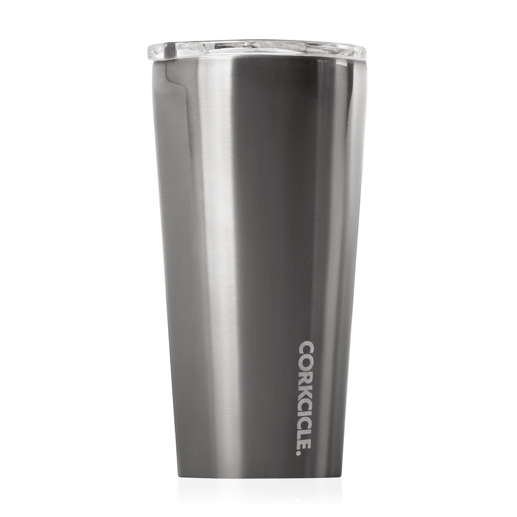 Corkcicle Triple Insulated Tumbler, 16 oz Laser Engraving - Gunmetal - View 3