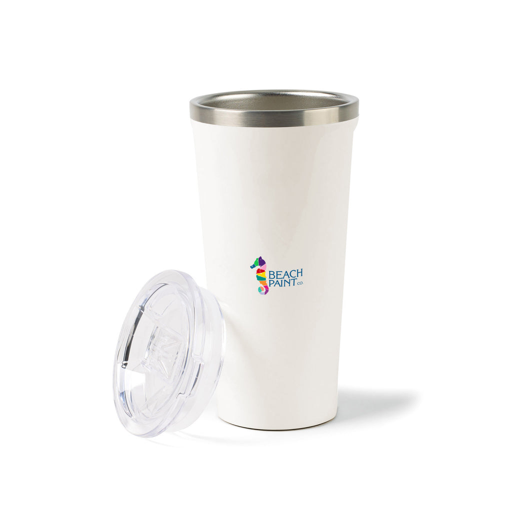 Corkcicle Triple Insulated Tumbler, 16 oz Laser Engraving - Oat Milk - View 2