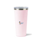 Corkcicle Triple Insulated Tumbler, 16 oz - Powder Puff - View 1