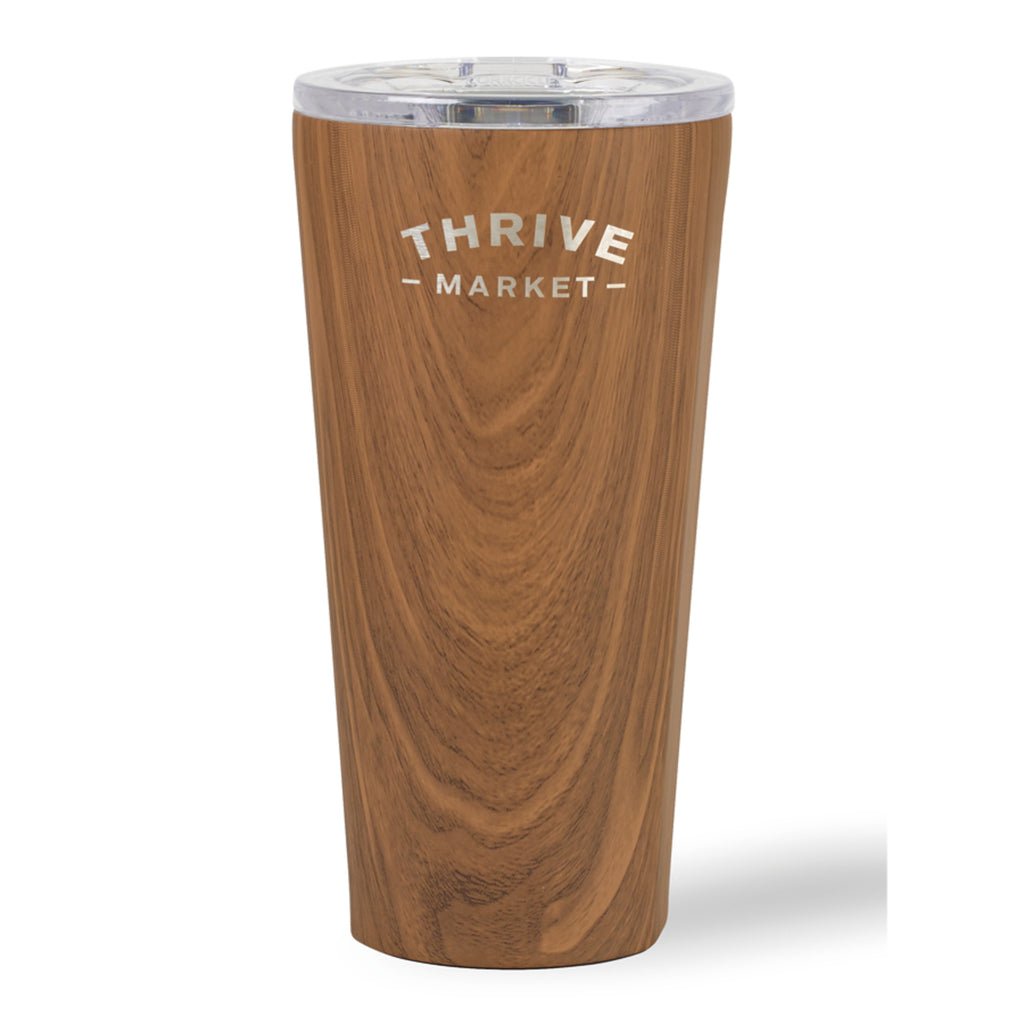 Corkcicle Triple Insulated Tumbler, 16 oz - Walnut - View 1