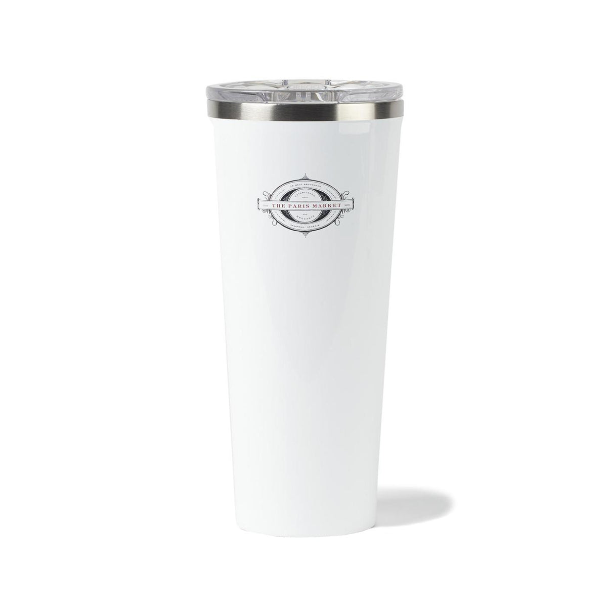 Corkcicle Triple Insulated Tumbler, 24 oz - Gloss White - View 1