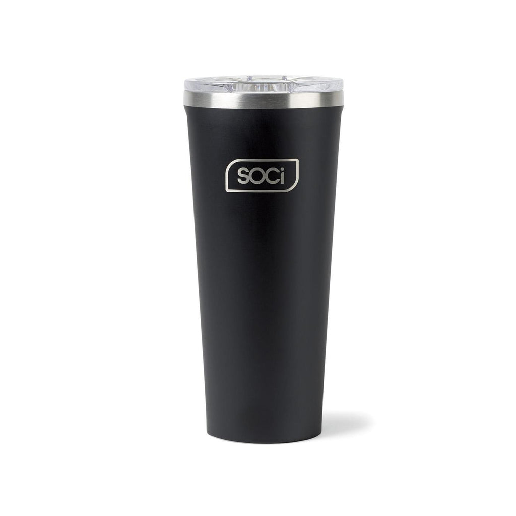 Corkcicle Triple Insulated Tumbler, 24 oz - Matte Black - View 1