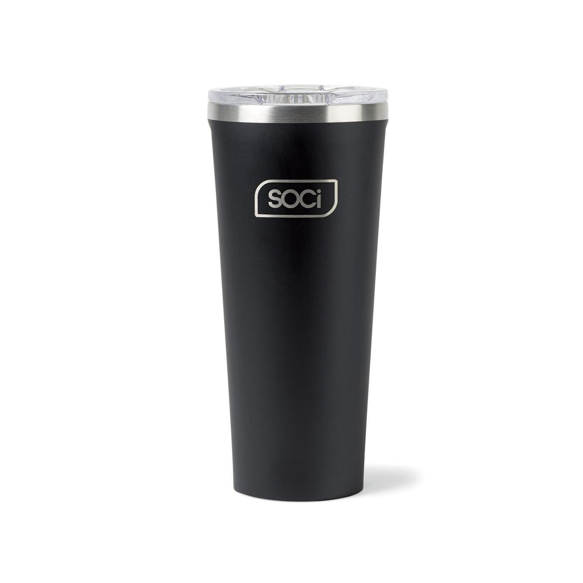 Corkcicle Triple Insulated Tumbler, 24 oz - Matte Black - View 1