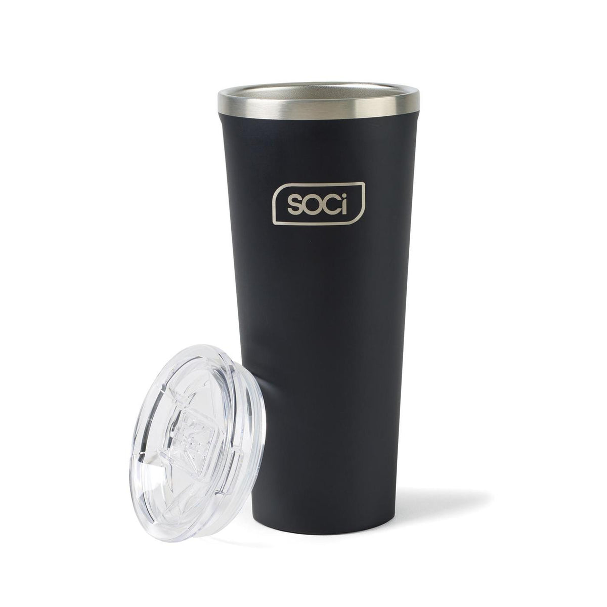Corkcicle Triple Insulated Tumbler, 24 oz - Matte Black - View 2
