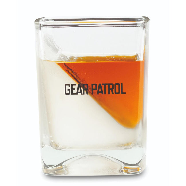 Corkcicle Whiskey Wedge Glass with Ice Mold