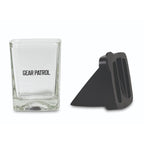 Corkcicle Whiskey Wedge Glass with Ice Mold Laser Engraving - Clear - View 2