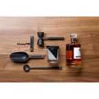 Corkcicle Whiskey Wedge Glass with Ice Mold Laser Engraving - Clear - View 5