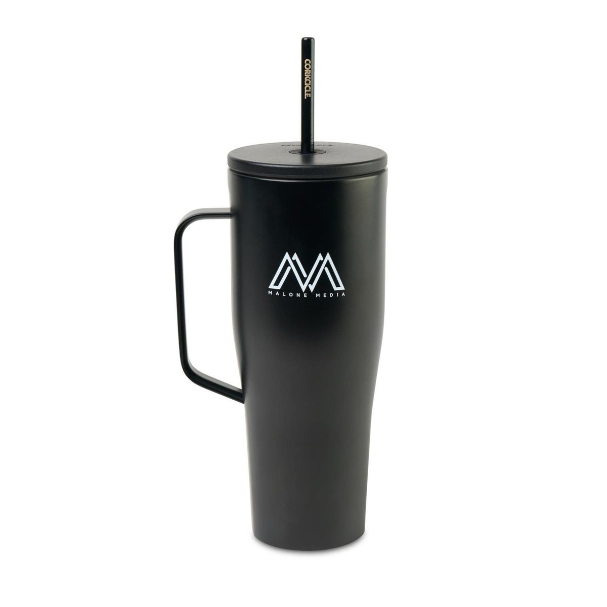 Corkcicle XL Cold Cup with Handle, 30 oz - Matte Black - View 1