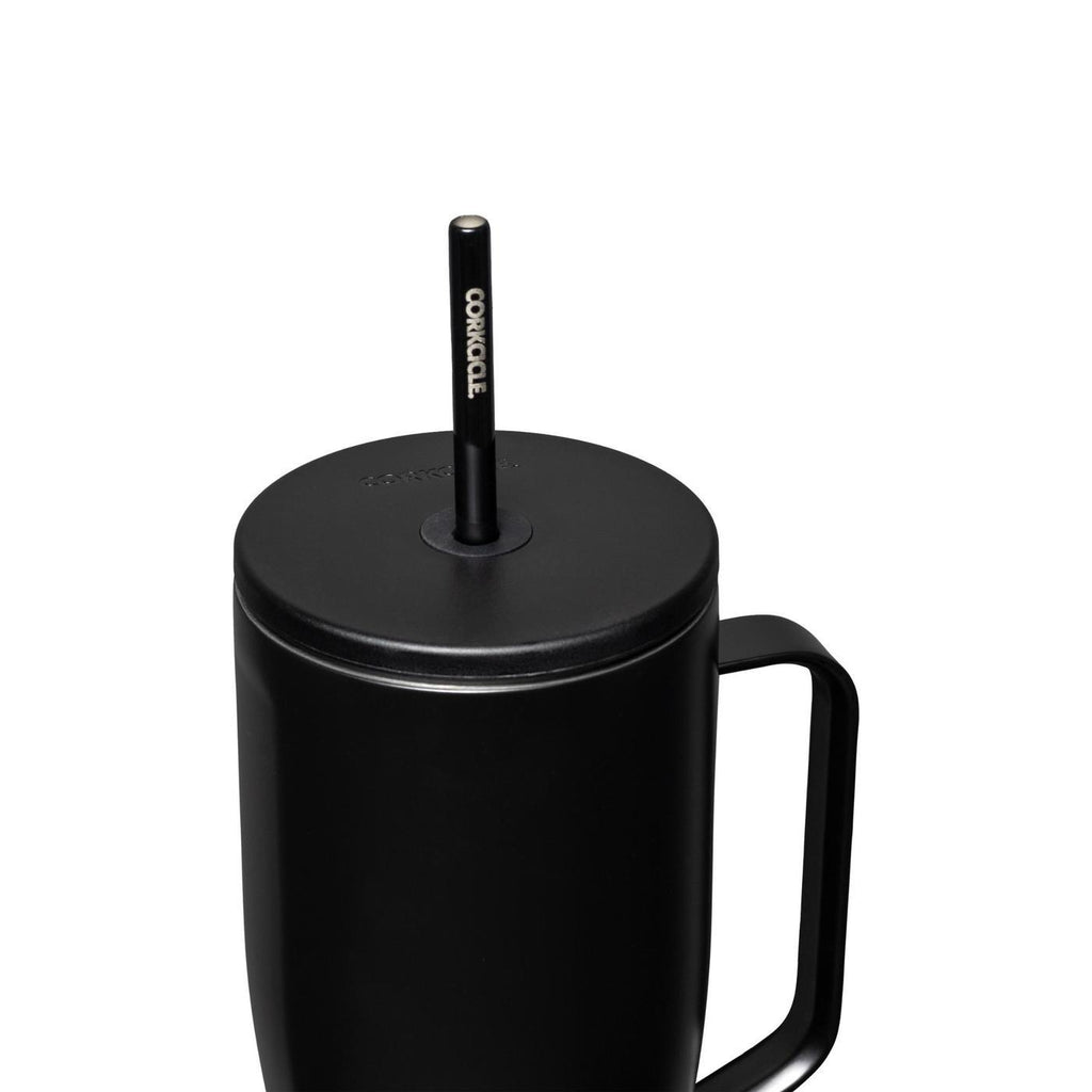 Corkcicle XL Cold Cup with Handle, 30 oz - Matte Black - View 2