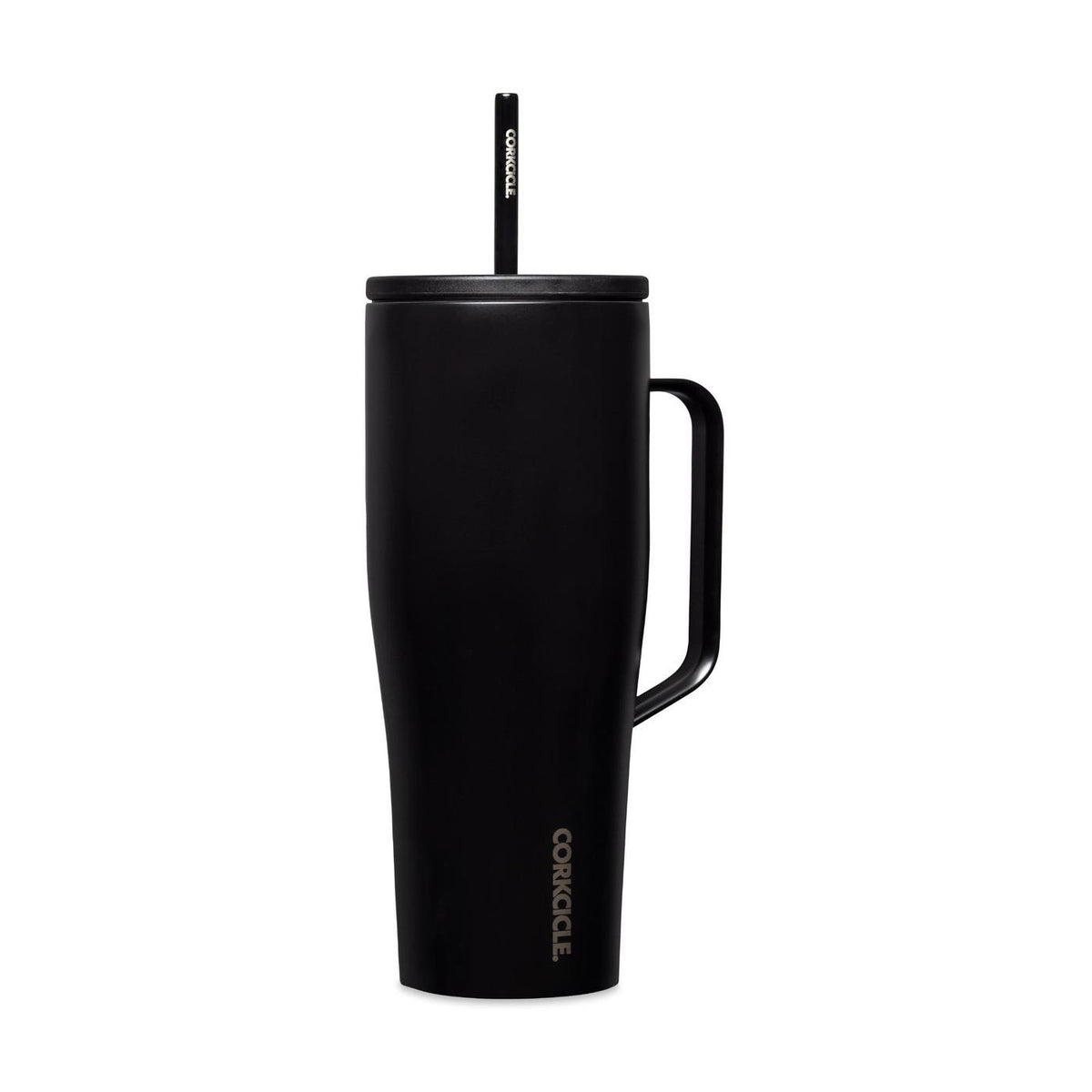 Corkcicle XL Cold Cup with Handle, 30 oz - Matte Black - View 3