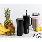 Corkcicle XL Cold Cup with Handle, 30 oz - Matte Black - View 9