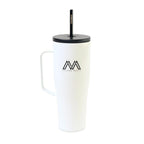 Corkcicle XL Cold Cup with Handle, 30 oz - White - View 1
