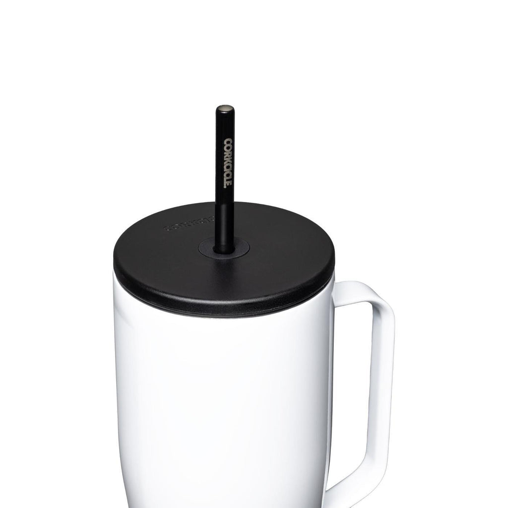 Corkcicle XL Cold Cup with Handle, 30 oz - White - View 2