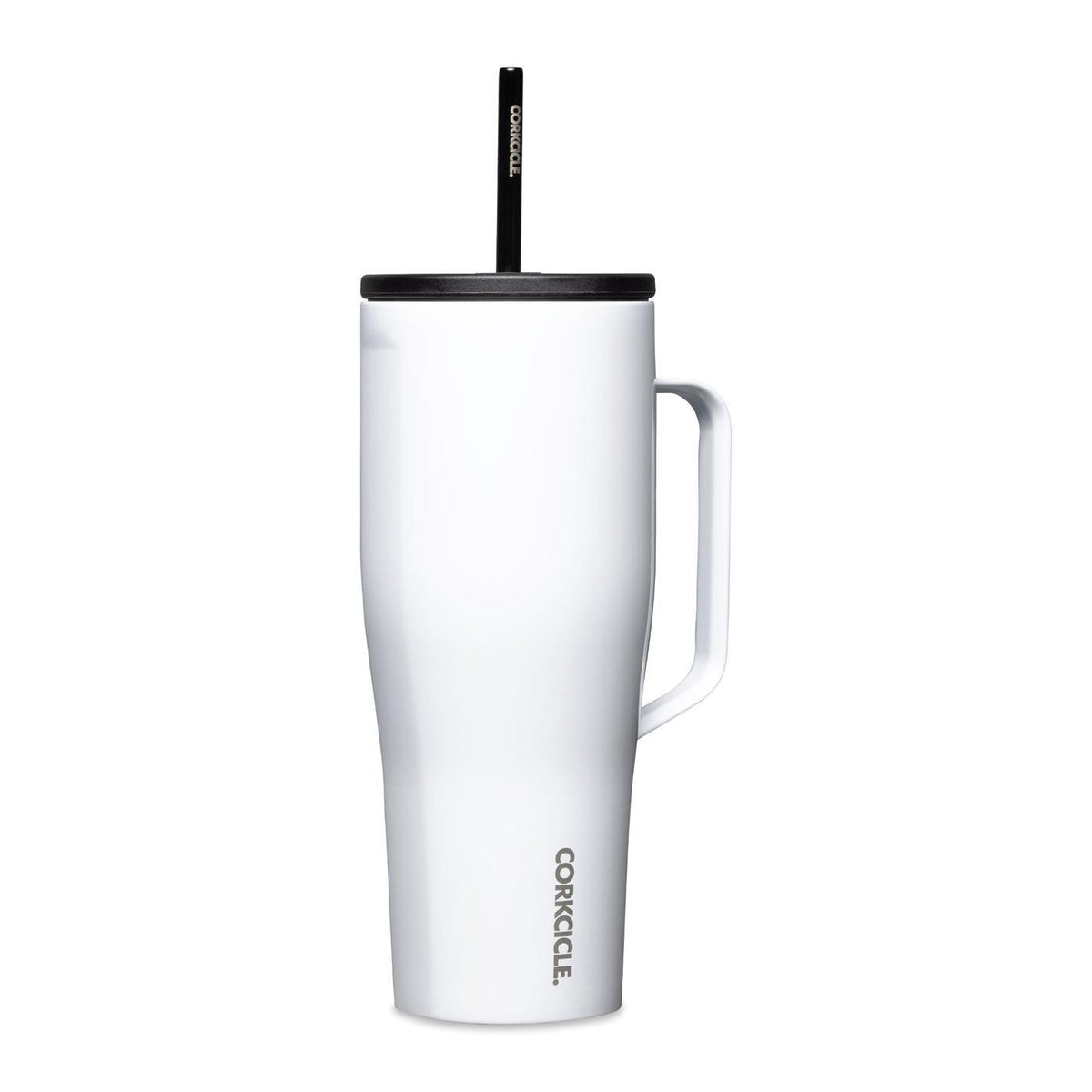 Corkcicle XL Cold Cup with Handle, 30 oz - White - View 3
