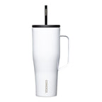 Corkcicle XL Cold Cup with Handle, 30 oz - White - View 4