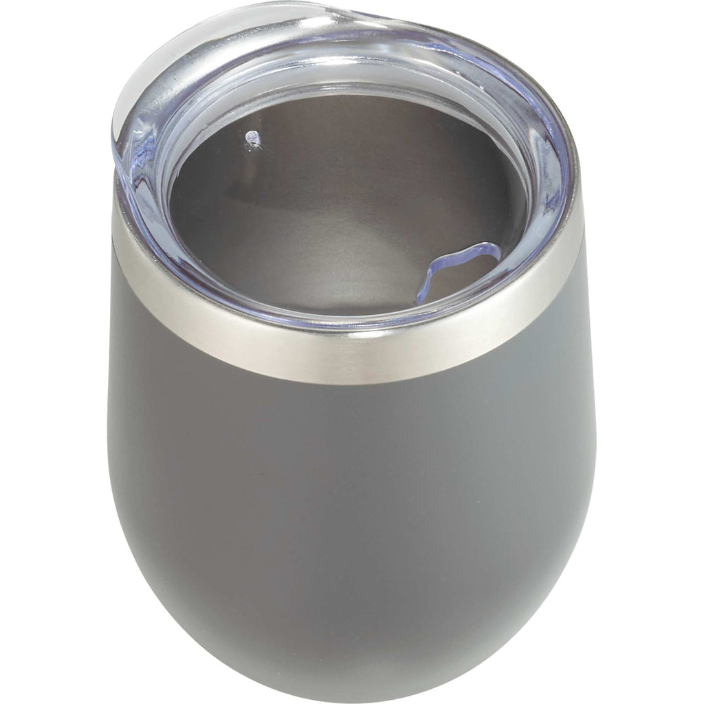 Corzo Insulated Cup with Press-On Lid, 12 oz - Gray - Photo