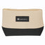 Cosmetic Bag, Allure - Natural with Black - Pad Print