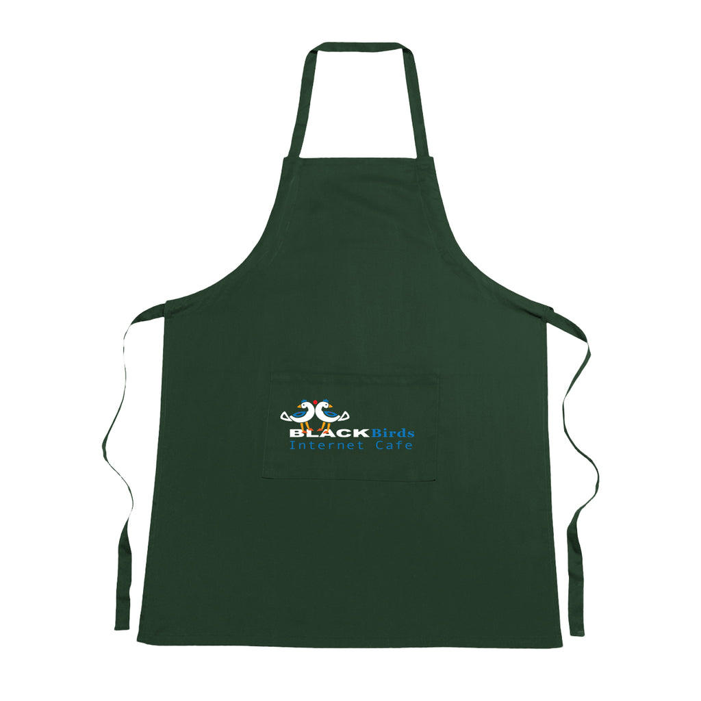 Cotton Apron - Forest Green - Colorbrite
