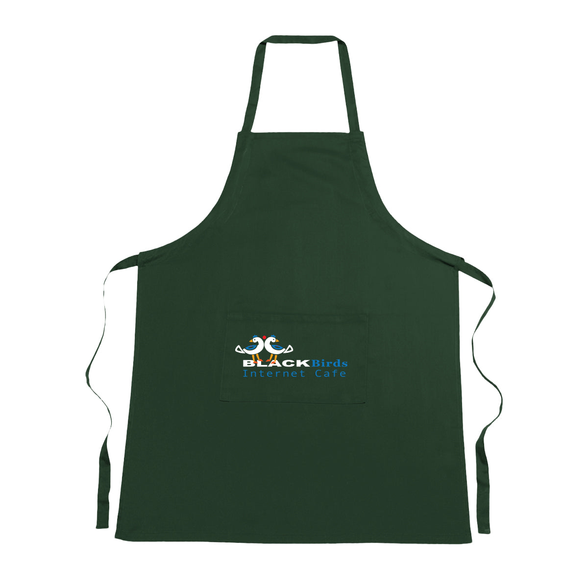 Cotton Apron - Forest Green - Colorbrite