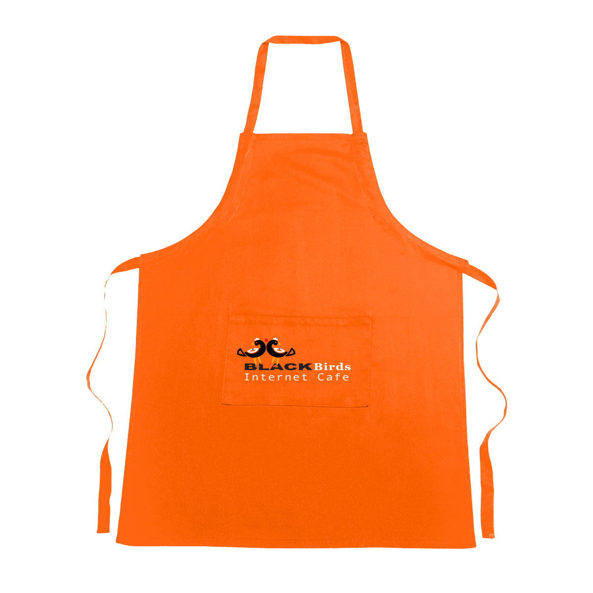 Cotton Apron - Orange - Colorbrite