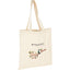 Cotton Canvas Convention Tote, 4 oz Transfer - Natural - Front
