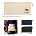 Cotton Half Apron Embroidery - 100% Cotton Half Apron