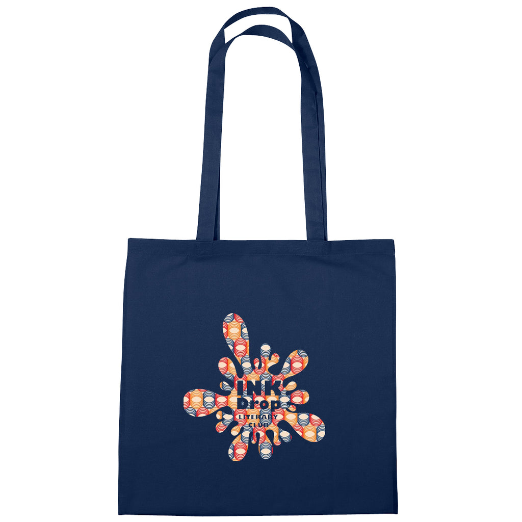 Cotton Tote Bag, 4 oz - Navy - Colorbrite