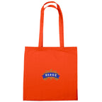 Cotton Tote Bag, 4 oz - Orange - Embroidery