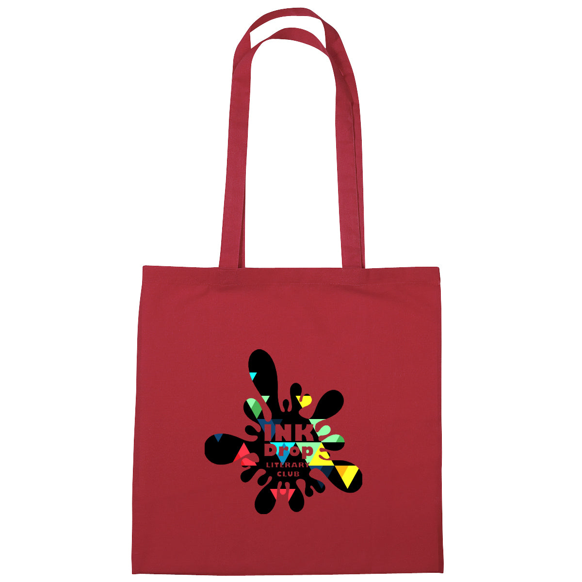 Cotton Tote Bag, 4 oz - Red - Colorbrite