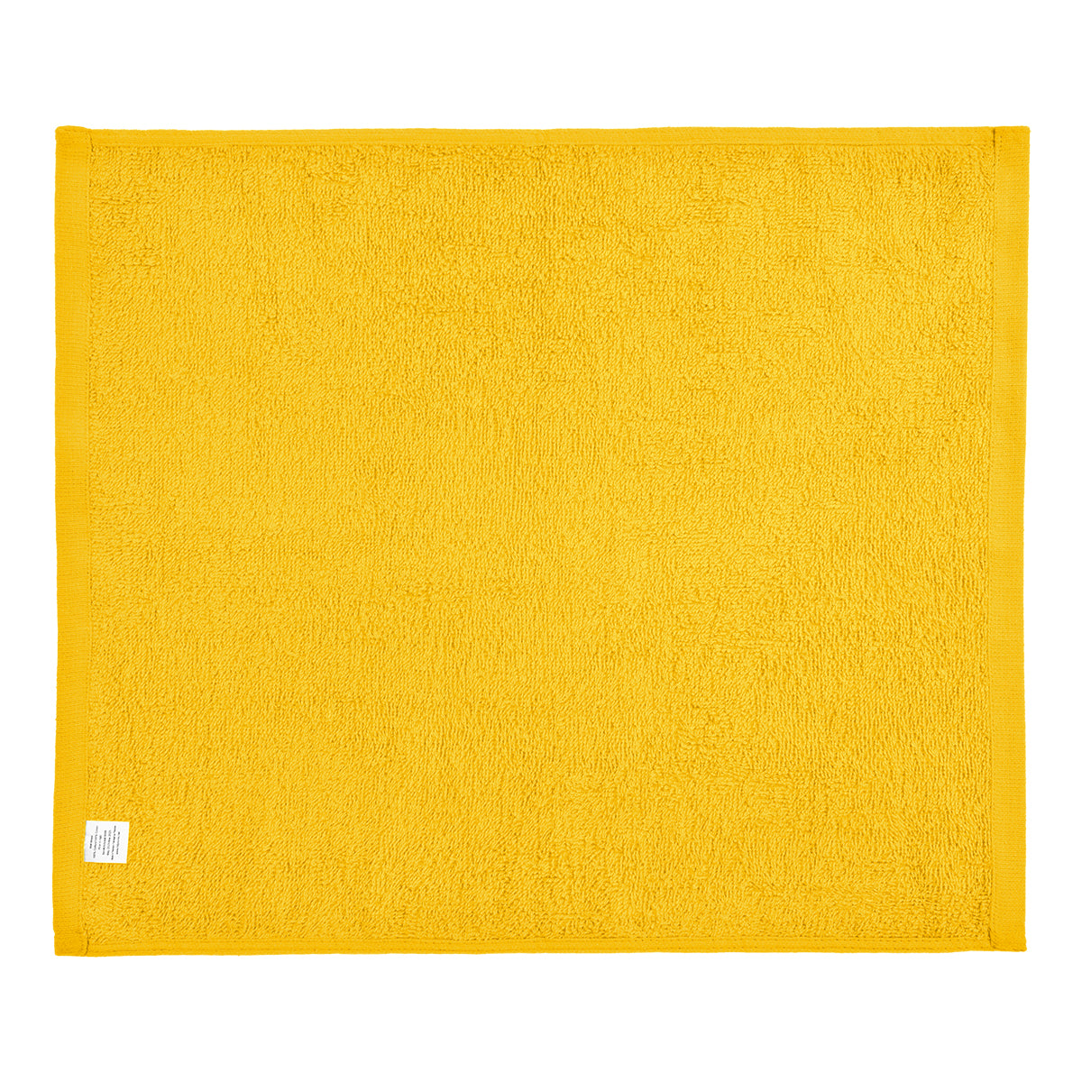 Cotton Velour Rally Towel, 15 x 18 Inches - Athletic Gold - Back
