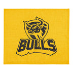 Cotton Velour Rally Towel, 15 x 18 Inches - Athletic Gold - Silk Screen