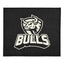 Cotton Velour Rally Towel, 15 x 18 Inches - Black - Silk Screen