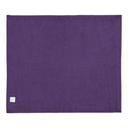 Cotton Velour Rally Towel, 15 x 18 Inches - Purple - Back