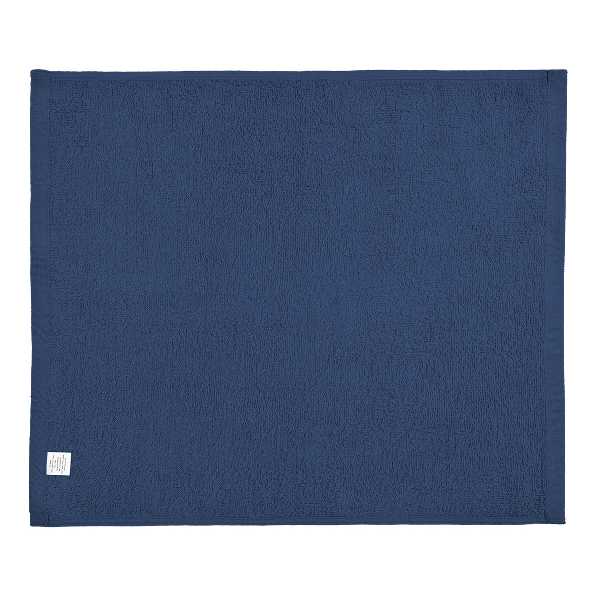 Cotton Velour Rally Towel, 15 x 18 Inches - Royal Blue - Back