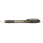 Cougar Ballpoint Pen in Recycled PET - Black - Front