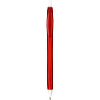 Cougar Ballpoint Pen in Recycled PET - Red - Front 2