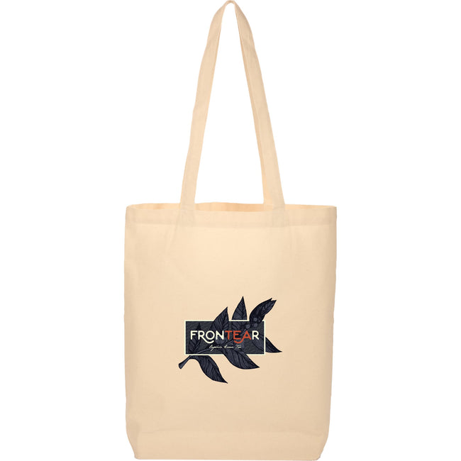 Cove Gusseted Organic Cotton Tote, 5 oz