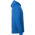 Coville Knit Hoodie with Thumb Holes for Men Debossing - Olympic Blue - Right Side