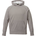 Coville Knit Hoodie with Thumb Holes for Men Transfer - Heather Grey - Front Flat