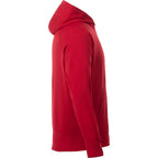 Coville Knit Hoodie with Thumb Holes for Men Transfer - Team Red - Right Side
