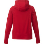 Coville Knit Hoodie with Thumb Holes for Women Transfer - Team Red - Back Flat