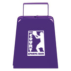 Cow Bell, Large - Purple - Pad Print