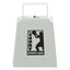 Cow Bell, Large - White - Pad Print
