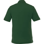 Crandall Poly Cotton Pique Polo for Men Embroidery - Forest Green - Back Flat
