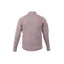 Crane Performance Knit Half Zip with Thumb Holes for Men Transfer - Maroon Heather - Back Flat