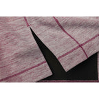 Crane Performance Knit Half Zip with Thumb Holes for Men Transfer - Maroon Heather - Flat 2