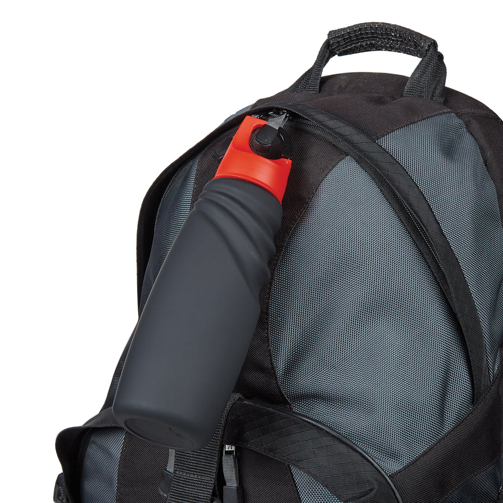 Crest Carabiner Sports Bottle, Matte Finish, 24 oz - Inset_Blank