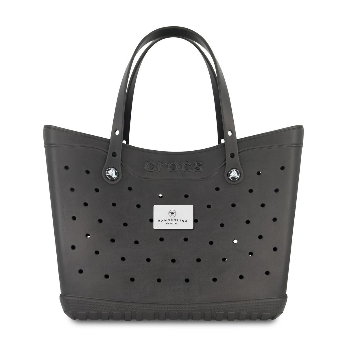 Crocs Classic Tote Bag, Large - Black-White - View 1