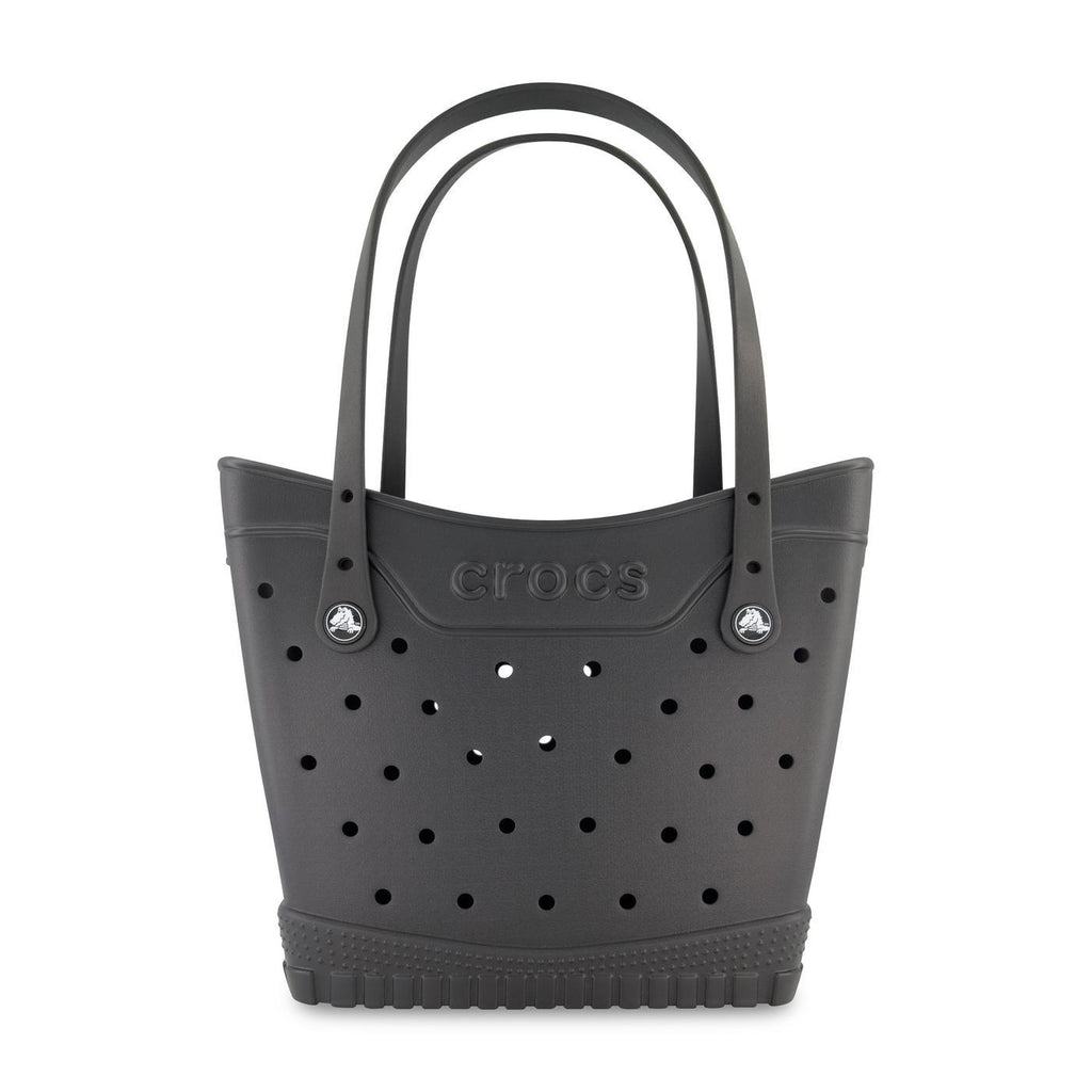 Crocs Classic Tote Bag, Medium Laser Engraving - Black / Powder Pink - View 2