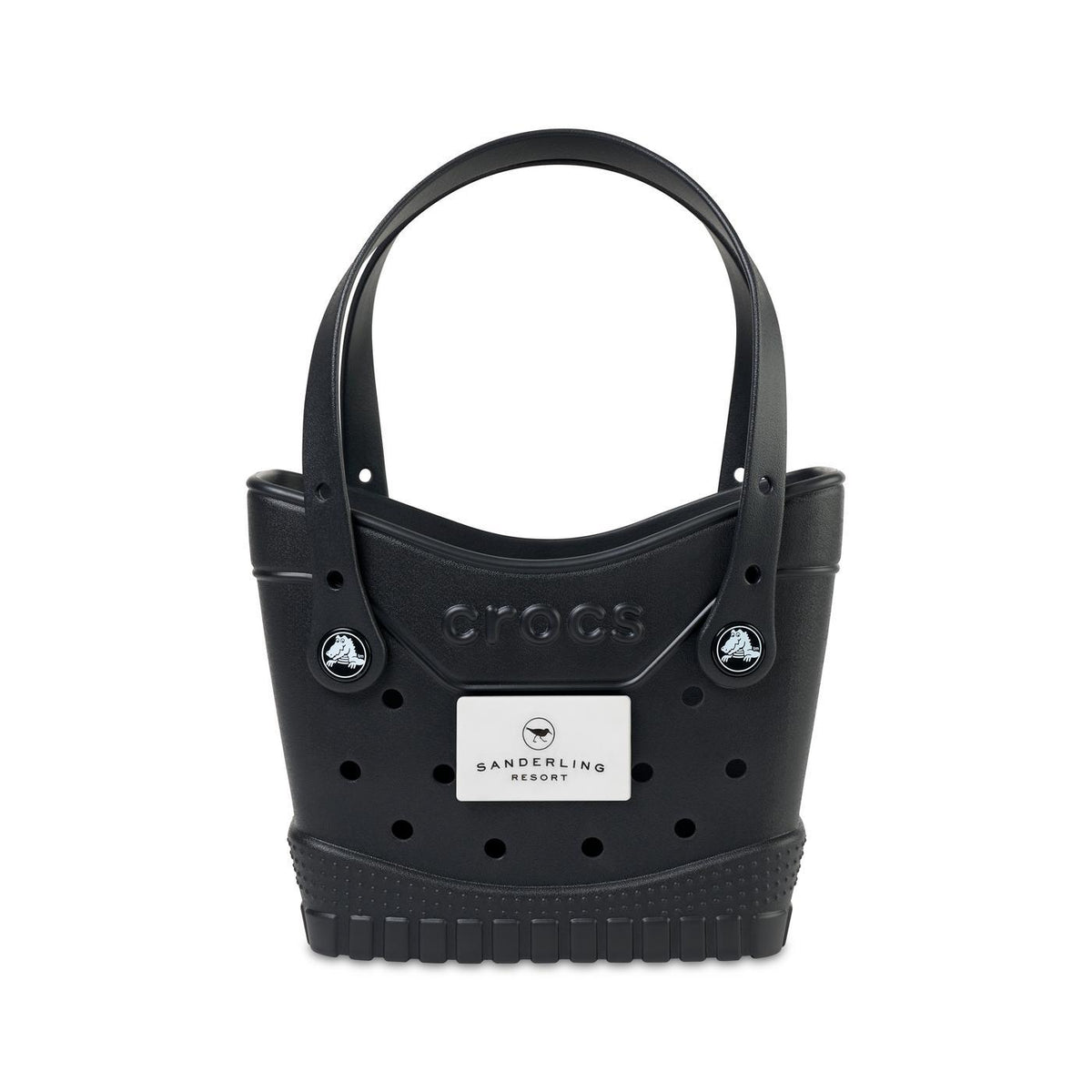 Crocs Classic Tote Bag, Small - Black-White - View 1